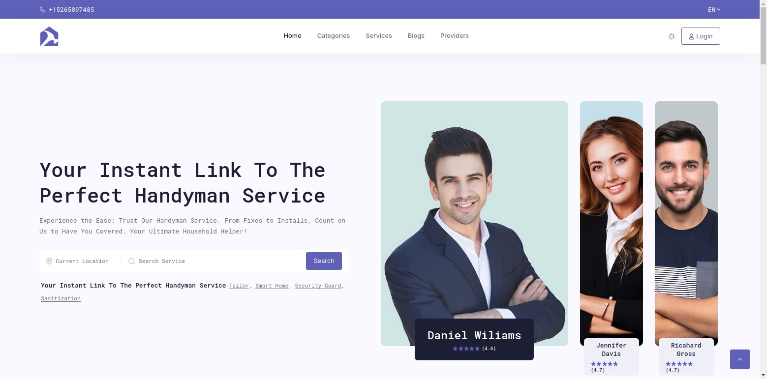 Landing Page