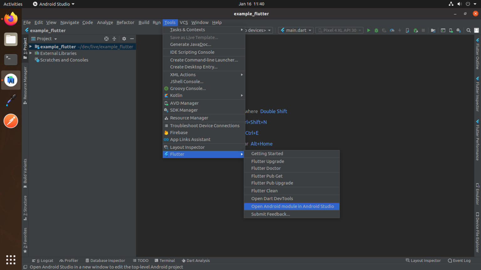 Open Android Studio Method 2